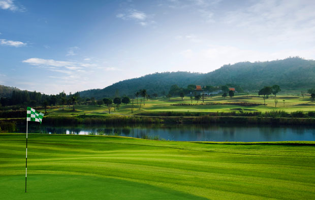 green, banyan golf club, hua hin, thailand