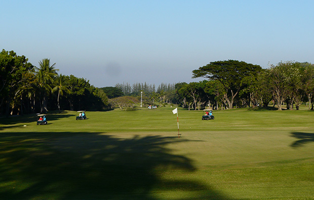 green, palm hills golf club, hua hin, thailand