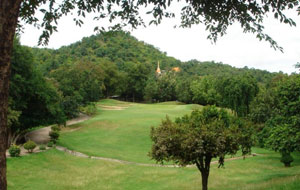 jungle green,  royal hua hin golf course, hua hin, thailand